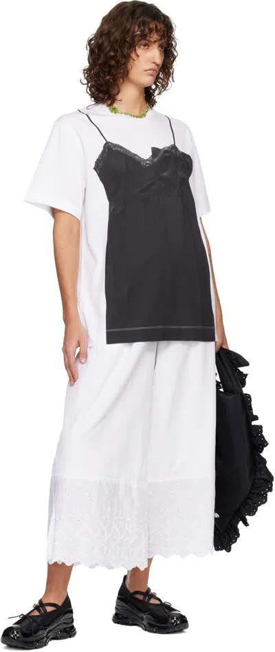 Simone Rocha Top-print T-shirt In Multi