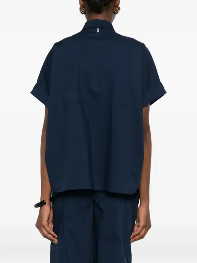 Bomboogie Buttoned Shirt In Blue