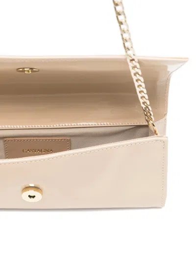 Castagna Chain-strap Shoulder Bag In Neutral