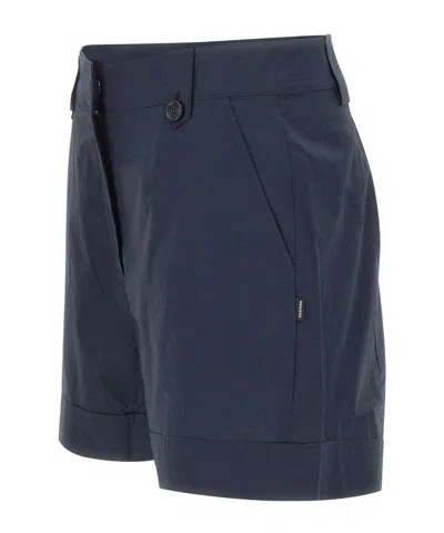 Woolrich Belt Loop Shorts In Blue