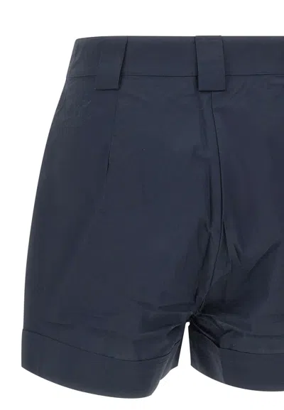 Woolrich Belt Loop Shorts In Blue