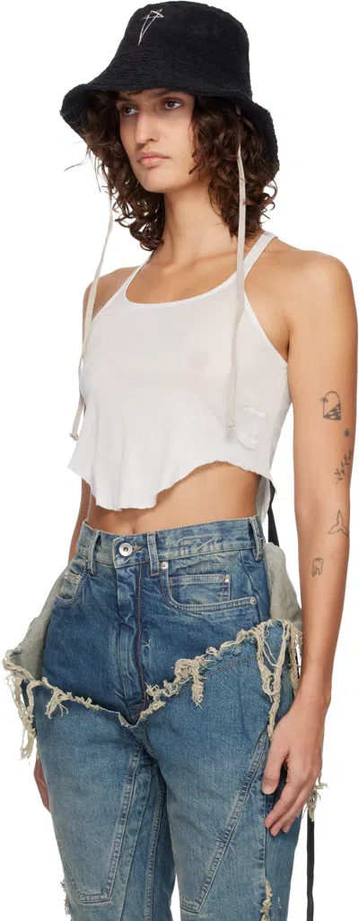 Rick Owens Black Temple Beach Hat In Black