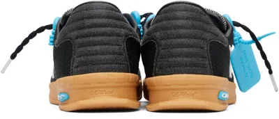 Off-white Black Polyester Athletic Sneakers In Multi