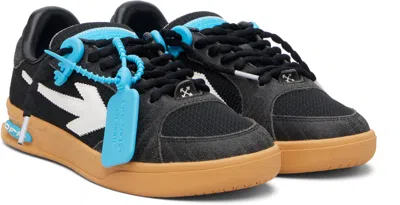 Off-white Black Polyester Athletic Sneakers In Multi