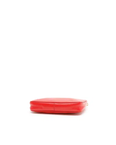 Fendi Chain Pochette In Red