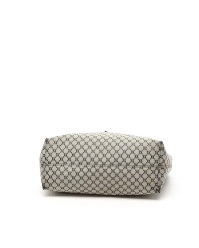 Celine Céline Macadam Handbag In Gray