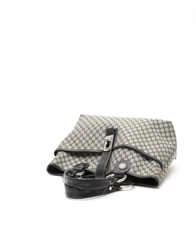 Celine Céline Macadam Handbag In Gray