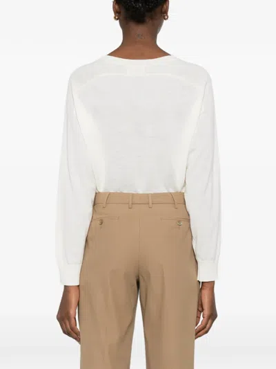 Pt Torino Belt-loop Trousers In White