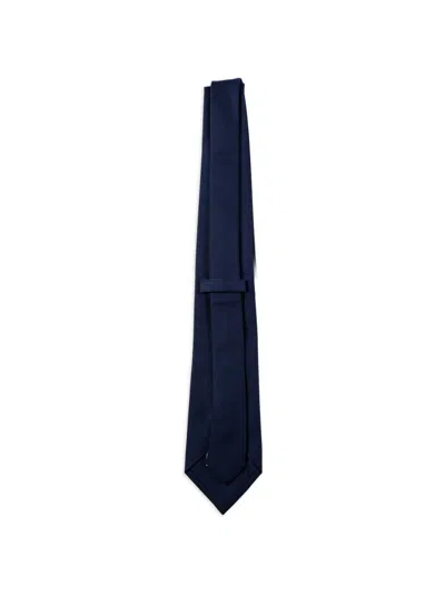 Etro Silk Tie In Blue