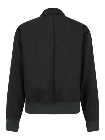 Massimo Osti Studio Giubbino In Nylon 3d In Black