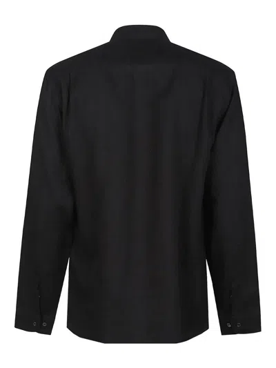 Massimo Osti Studio Patch-pocket Shirt In Black