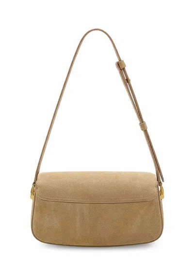 Ami Alexandre Mattiussi Ami Paris Women Suede Shoulder Bag With Logo On The Front In Multi