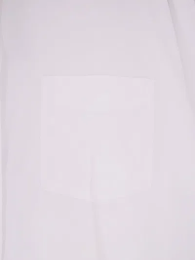 Aspesi Oversized Cotton Shirt In White