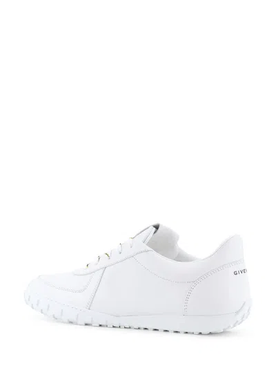 Givenchy Glide Leather Sneakers Low Top Rubber Sole In Multi