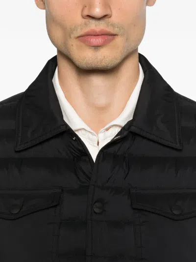 Herno Quilted Padded Jacket In Black