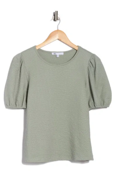 Dr2 By Daniel Rainn Rib Textured T-shirt In Green