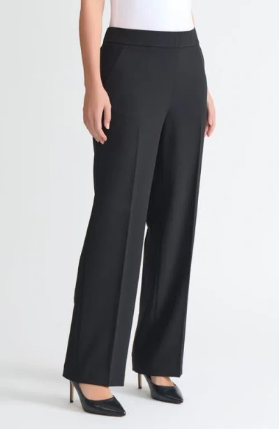 Kasper Gracie Pull-on Trouser Pants In Black