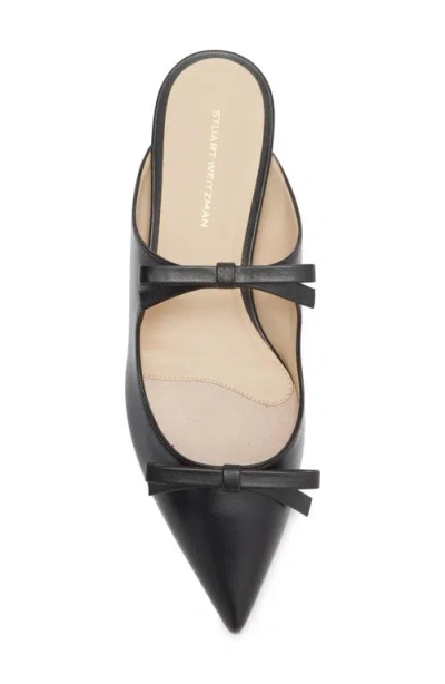 Stuart Weitzman Reese Flat In Black