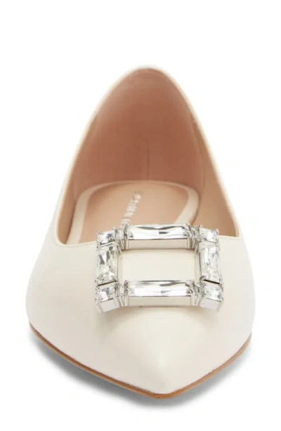 Stuart Weitzman June Flat In White