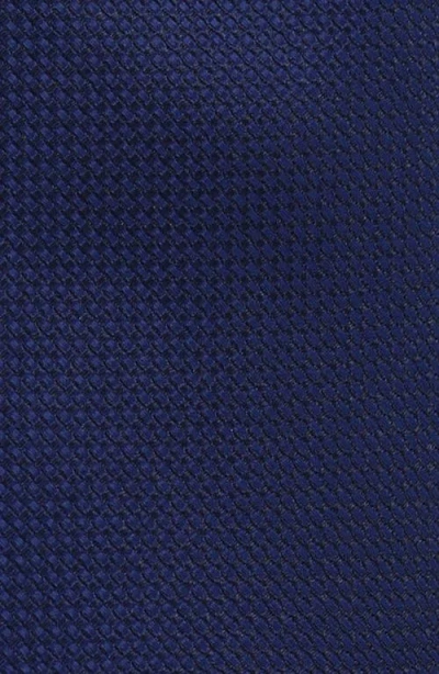 Ben Sherman Textured Solid Tie In Blue