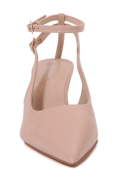 Berness Cherish Pointed Toe Pump In Neutral