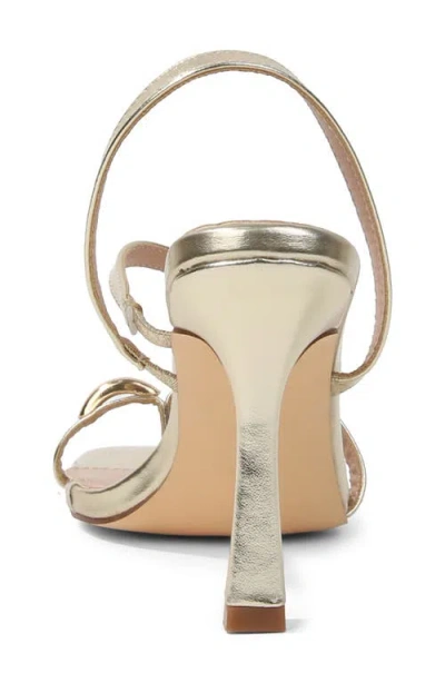 Berness Hildegarde Toe Loop Sandal In Gold
