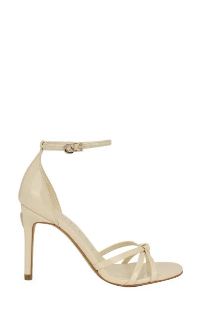 Guess Spring Ankle Strap Sandal In White