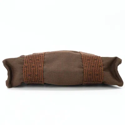 Pre-owned Hermes Her Line Brown Canvas Backpack ()