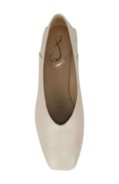 Sam Edelman Kasey Ballet Flat Modern Ivory In Neutral