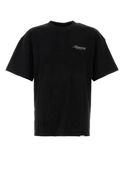 Represent Owners Club Script T-shirt In Black