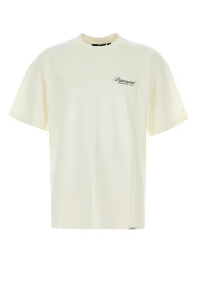 Represent Graphic Print Crew Neck T-shirt In White