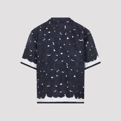 Givenchy Shirts Blue In Black