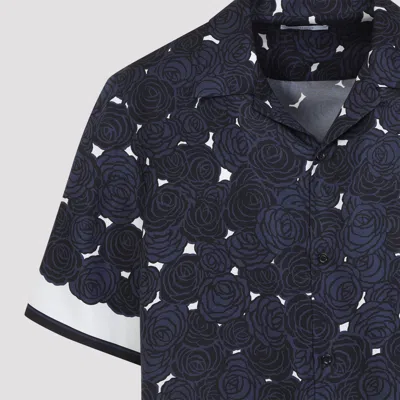 Givenchy Shirts Blue In Black