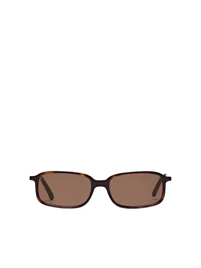Massimo Dutti Gafa De Sol Rectangular Combinada In Neutral