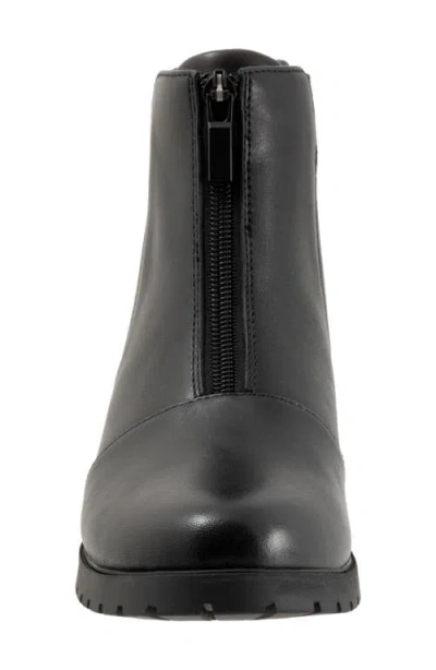 Softwalk ® Marni Cap Toe Bootie In Black
