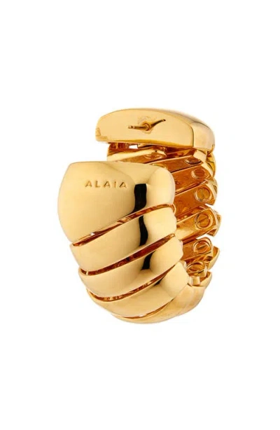 Alaïa Motion Transformable Earrings In Gold