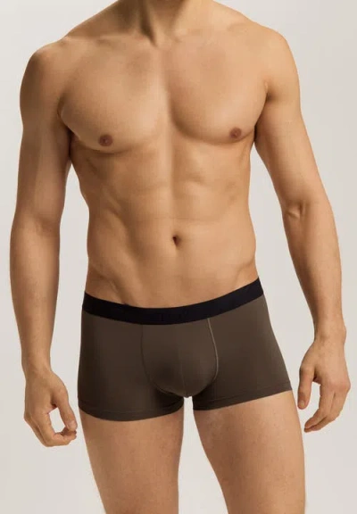 Hanro Micro Touch Boxer Brief In Brown