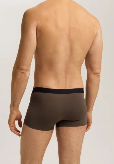 Hanro Micro Touch Boxer Brief In Brown