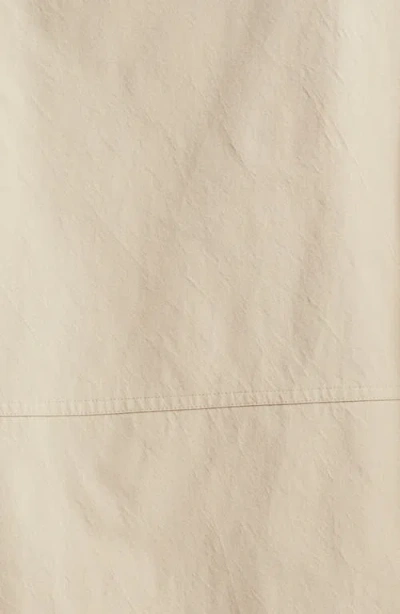 Plan C Crinkle Twill Utility Jacket In Neutral