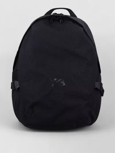 Y-3 Cordura Backpack Two Compartments Adjustable Straps In Blue