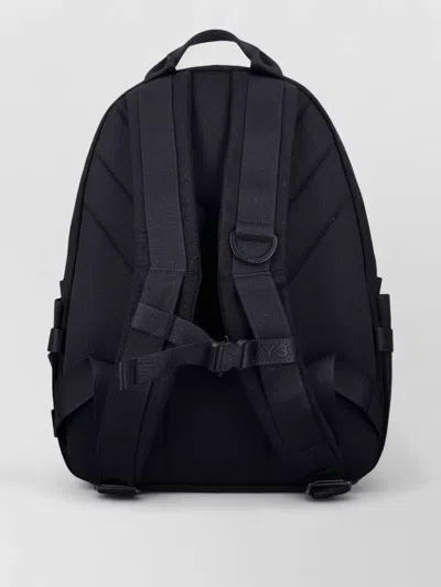 Y-3 Cordura Backpack Two Compartments Adjustable Straps In Blue