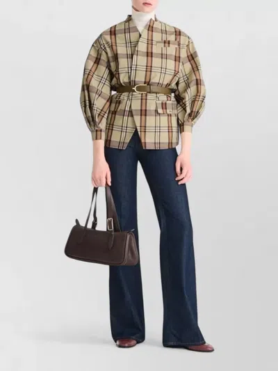 Longchamp Shoulder Bag Rectangular Shape Top Handle Strap