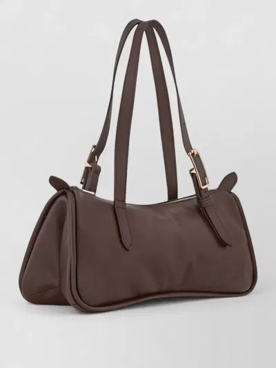 Longchamp Shoulder Bag Rectangular Shape Top Handle Strap