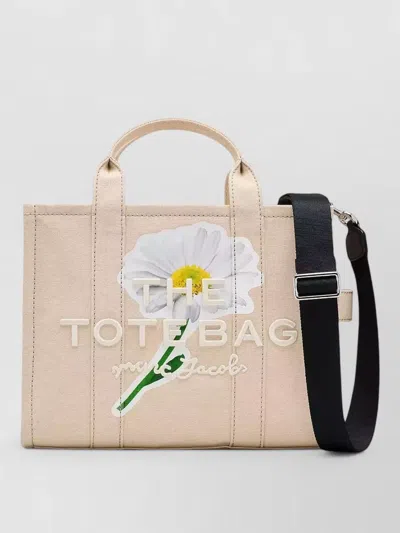 Marc Jacobs The Daisy Script Canvas Medium Tote Bag