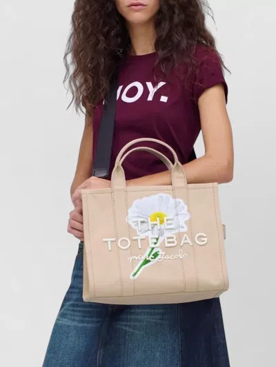 Marc Jacobs The Daisy Script Canvas Medium Tote Bag