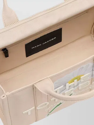 Marc Jacobs The Daisy Script Canvas Medium Tote Bag