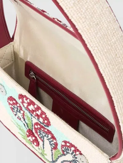 Staud Tommy Bead-embellished Satin Shoulder Bag