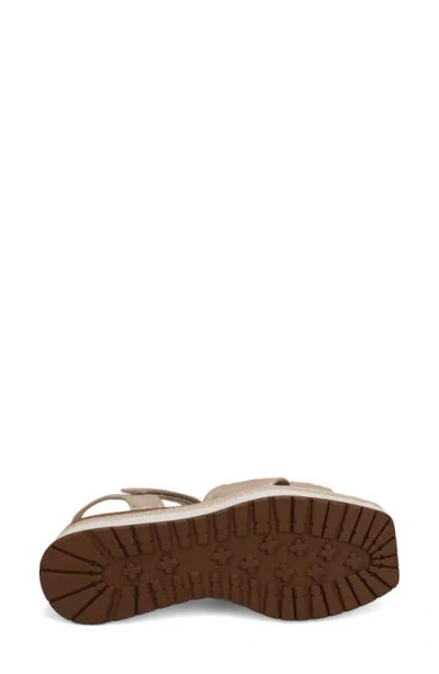 Vaneli Ekon Ankle Strap Platform Sandal In Gold
