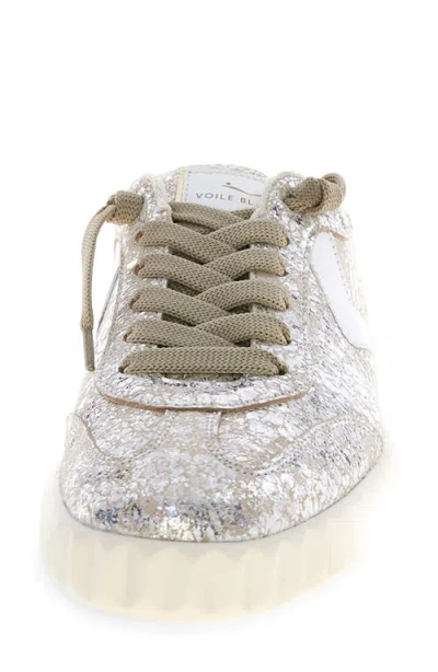 Voile Blanche Ines Sneaker Mule In Silver