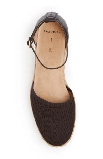 Frankie4 Kit Ankle Strap Platform In Brown